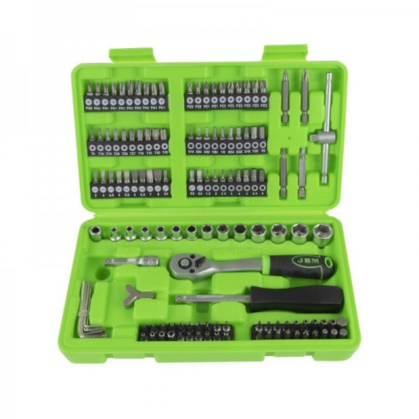 CONJUNTO DE BITS E CHAVES DE CAIXA DE 130 PEÇAS