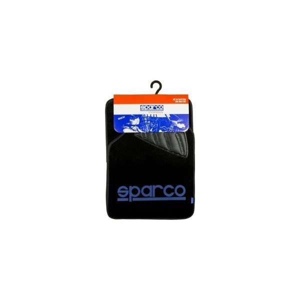 JG DE TAPETES X4  ALCATIFA PRETO SPARCO AZUL