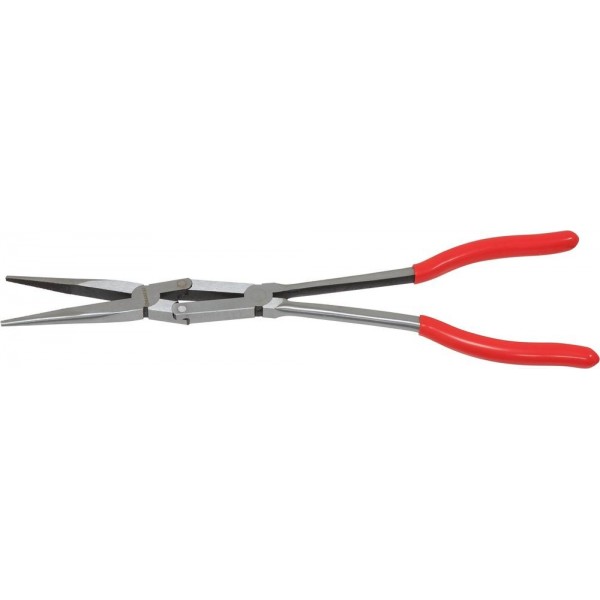 Alicate reto 340mm meio redondo junta dupla com bainha