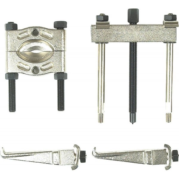 Extrator de 2 garras com removedor de guilhotina 2T