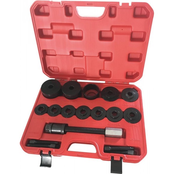 Ferramenta de montagem/desmontagem de rolamento de roda - caixa com 23 peças