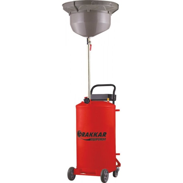 Escorredor de óleo móvel por gravidade 80L