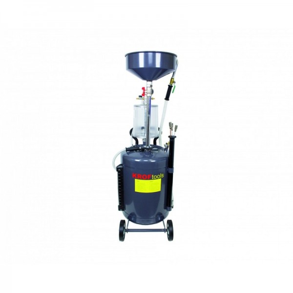 ASPIRADOR ÓLEO C/ VISOR + APARADEIRA RESERVAT. 90L
