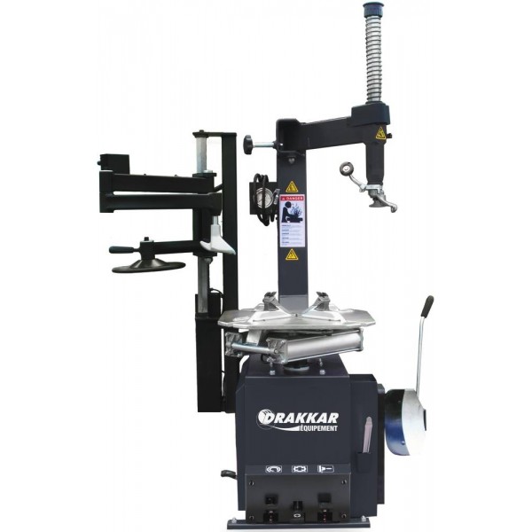 Desmontador de pneus semiautomático 400V VL/VU/4x4 com ajudante esquerdo