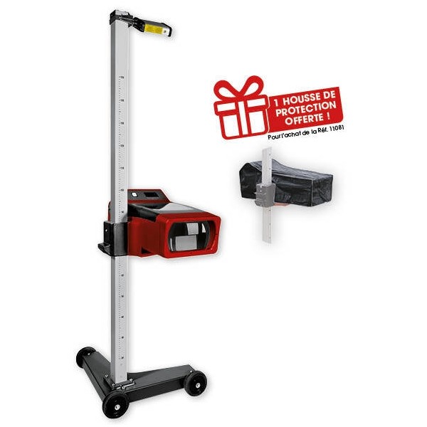 Lanterna móvel com mira laser dupla