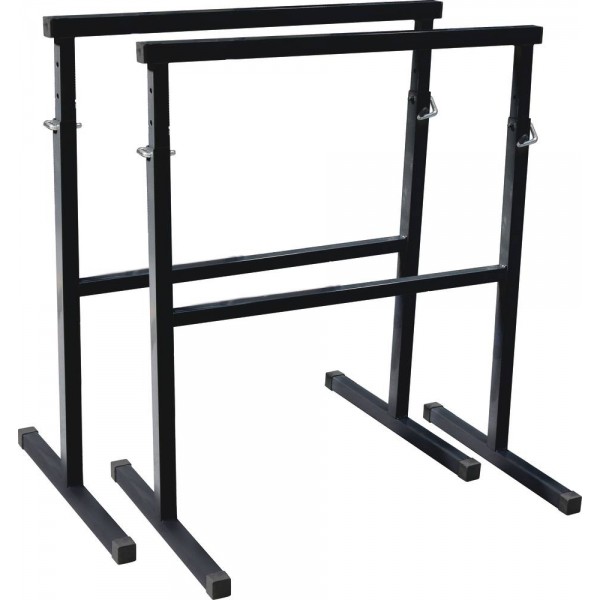 Cavalete 200kg regulável em altura 740/1240mm - conjunto de 2 peças