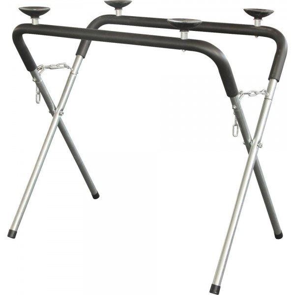 Cavalete com ventosas especial para pára-brisas e janelas