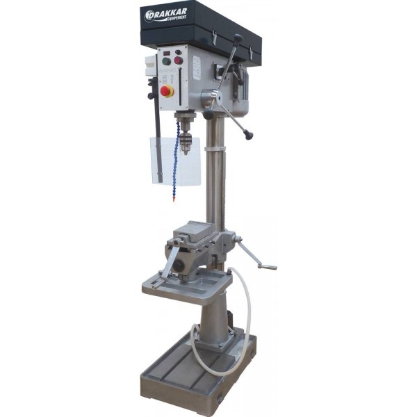 Furador de coluna 400V 1840W 1,80mm CM3 250kg com torno reversível
