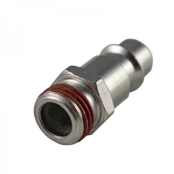 CONECTOR MACHO EUR - ROSCA MACHO DE 1/4" (2 PEÇAS)