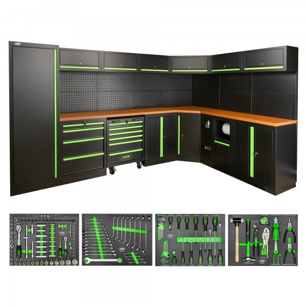 CONJUNTO DE MÓVEIS MODULARES (24 PEÇAS) - COMPLETO