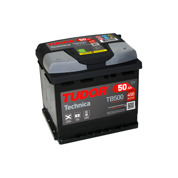 BATERIA 50 AH 12V  ( 450 EN)  -  +  207x175x190