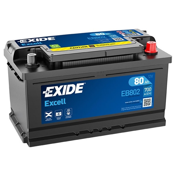 BATERIA 80 AH 12V  ( 700 EN)  -  +  315x175x175