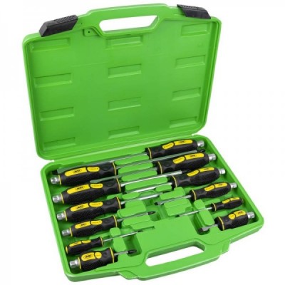 JOGO DE 12 CHAVES DE FENDA...